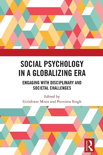 Social Psychology in a Globalizing Era cover