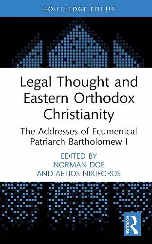 Legal Thought and Eastern Orthodox Christianity cover