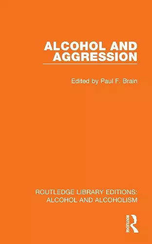 Alcohol and Aggression cover