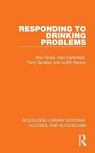 Responding to Drinking Problems cover