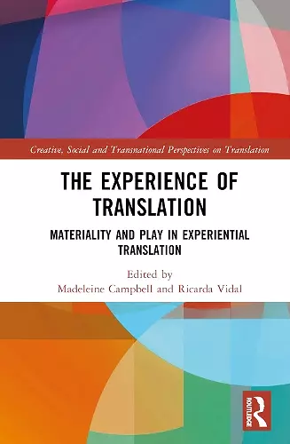 The Experience of Translation cover