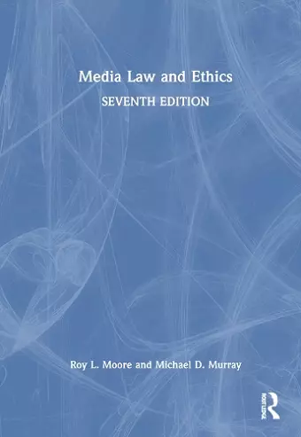 Media Law and Ethics cover