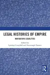 Legal Histories of Empire cover