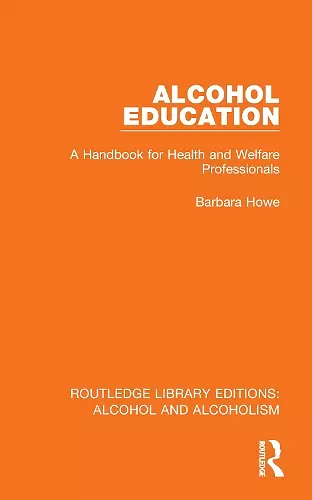 Alcohol Education cover