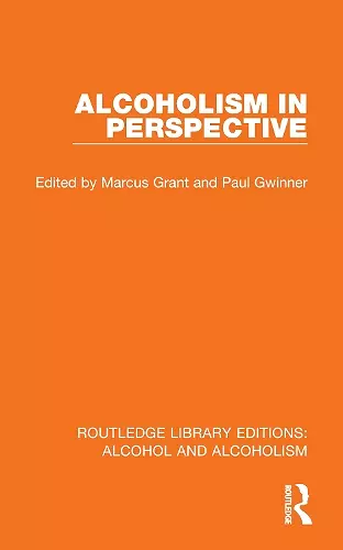 Alcoholism in Perspective cover