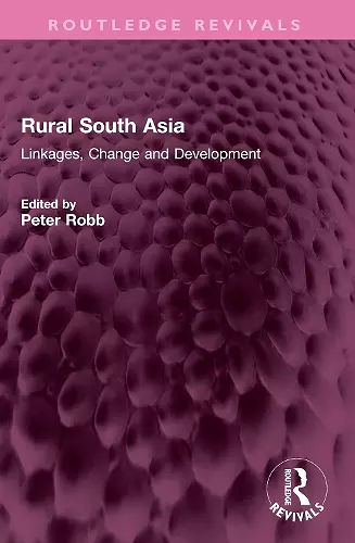 Rural South Asia cover