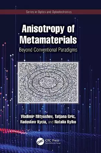 Anisotropy of Metamaterials cover