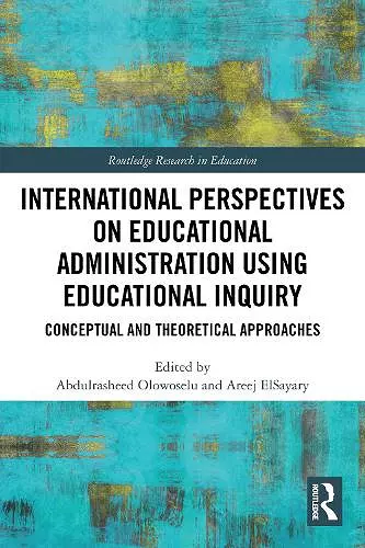 International Perspectives on Educational Administration using Educational Inquiry cover