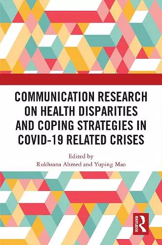 Communication Research on Health Disparities and Coping Strategies in COVID-19 Related Crises cover