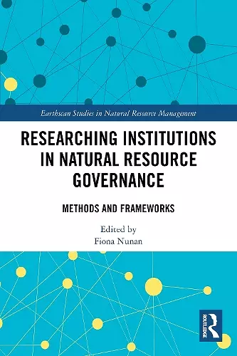 Researching Institutions in Natural Resource Governance cover