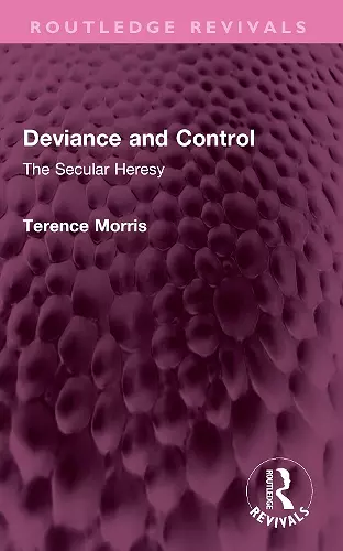 Deviance and Control cover