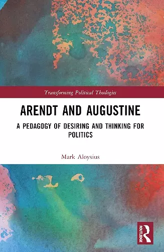 Arendt and Augustine cover