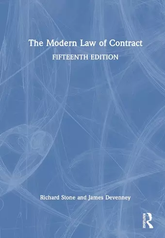 The Modern Law of Contract cover