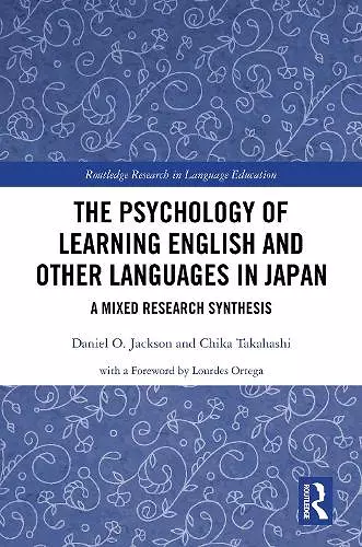 The Psychology of Learning English and Other Languages in Japan cover