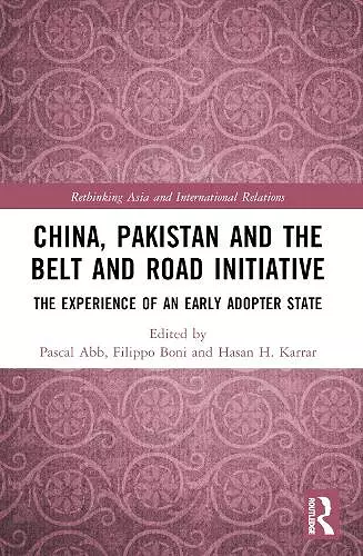 China, Pakistan and the Belt and Road Initiative cover
