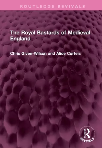 The Royal Bastards of Medieval England cover