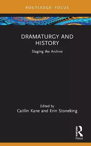 Dramaturgy and History cover