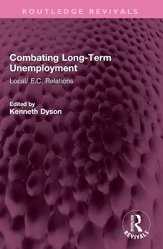 Combating Long-Term Unemployment cover