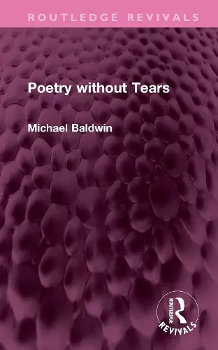 Poetry without Tears cover