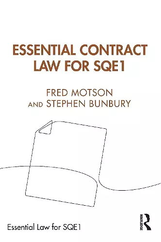 Essential Contract Law for SQE1 cover