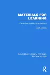 Materials for Learning cover
