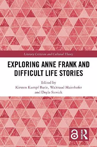 Exploring Anne Frank and Difficult Life Stories cover