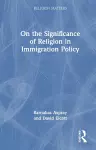 On the Significance of Religion in Immigration Policy cover