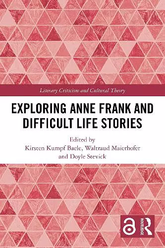 Exploring Anne Frank and Difficult Life Stories cover