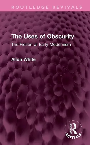 The Uses of Obscurity cover