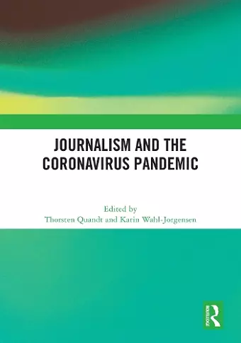 Journalism and the Coronavirus Pandemic cover