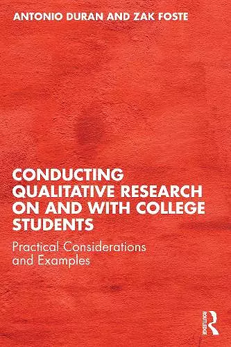 Conducting Qualitative Research on and with College Students cover