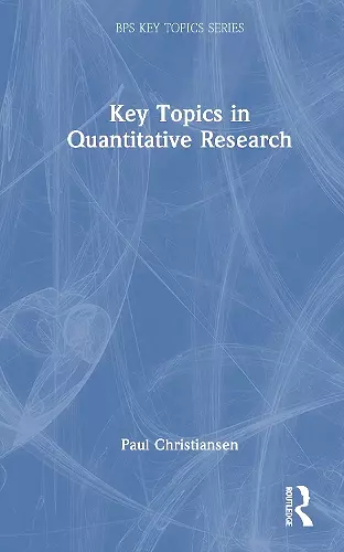 Key Topics in Quantitative Research cover