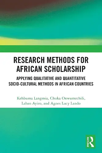 Research Methods for African Scholarship cover