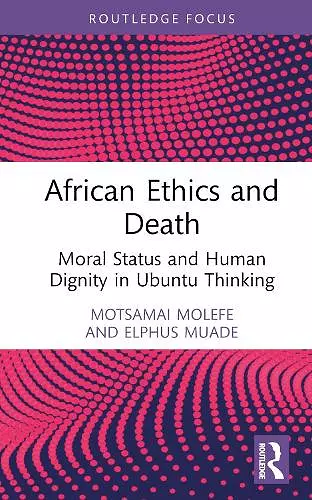 African Ethics and Death cover