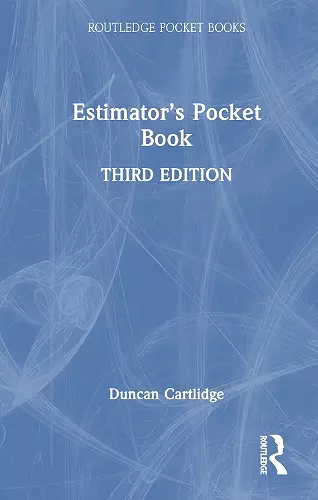 Estimator’s Pocket Book cover