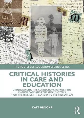 Critical Histories in Care and Education cover