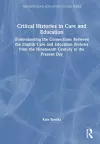 Critical Histories in Care and Education cover