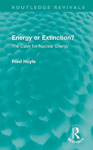 Energy or Extinction? cover