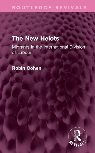 The New Helots cover