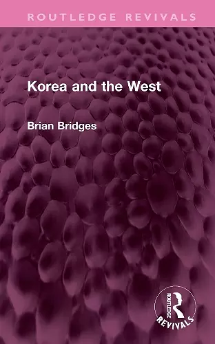 Korea and the West cover