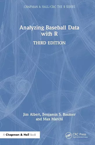 Analyzing Baseball Data with R cover