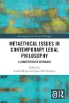Metaethical Issues in Contemporary Legal Philosophy cover