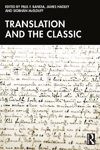 Translation and the Classic cover