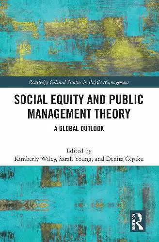 Social Equity and Public Management Theory cover