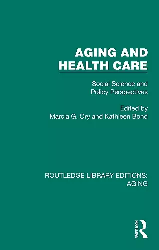 Aging and Health Care cover