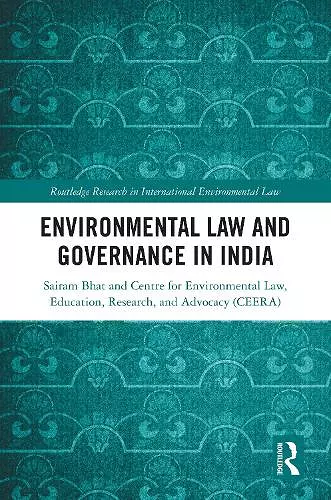 Environmental Law and Governance in India cover