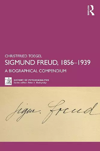 Sigmund Freud, 1856-1939 cover