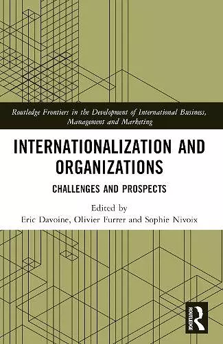 Internationalization and Organizations cover