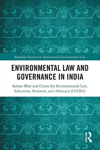 Environmental Law and Governance in India cover