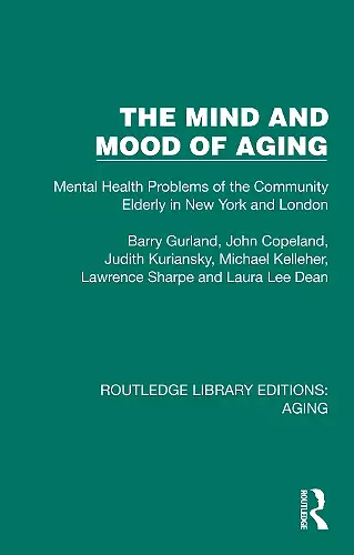 The Mind and Mood of Aging cover